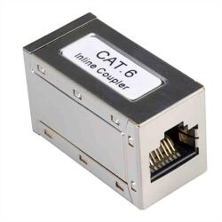 Roline Toldó, Coupler, STP, RJ45, CAT6, 8P8C, ezüst 21.17. 3041-200 (21.17.3041-200)