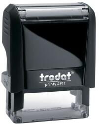 TRODAT Bélyegző, TRODAT "Printy 4911", fekete ház, kék párnával 4911F/K (4911F/K)
