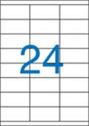 Victoria Etikett, univerzális, 70x36 mm, VICTORIA PAPER, 2400 etikett/csomag LCV11388 (LCV11388)