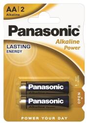 Panasonic tartós elem (AA, LR6APB, 1.5V, alkáli) 2db/csomag LR6APB-2BP (LR6APB-2BP)