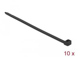 DeLock Kábelkötegelő 800 x 8, 8 mm (H x Sz), 10 darab fekete