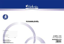 VICTORIA Nyomtatvány, fuvarlevél, 50x3, A4, fekvő, VICTORIA PAPER "D. GÉPJ. 17", 10 tömb/csomag D. GEPJ. 17/V (D.GEPJ.17/V)