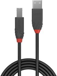 Lindy 5m USB 2.0 Type A to B kábel, Anthra Line 36675 (36675)