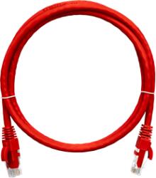 NIKOMAX Patch kábel UTP, CAT6, PVC, 0, 5m, piros NMC-PC4UE55B-005-RD (NMC-PC4UE55B-005-RD)