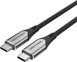 Vention USB-C 3.1/M - USB-C 3.1/M, (szövet, szürke), 1m, kábel