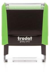 TRODAT Bélyegző, TRODAT "Printy 4912", világoszöld ház, fekete párnával 4912VZ (4912VZ)