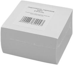 FORTUNA Kockatömb fehér FORTUNA 8x8x5 cm ragasztott famentes - pcx