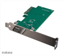 Akasa ADA Akasa USB3.2 Gen 2x2 belső 20pin PCIe kártya - AK-PCCU3-08 (AK-PCCU3-08)