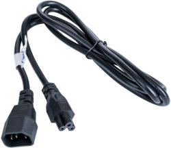 Akyga AK-NB-09A 3 pólusú tápkábel 1.5m tápkábel (AK-NB-09A)