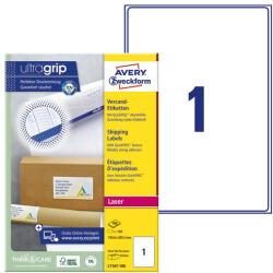 AVERY Etikett AVERY L7167-100 199, 6x289, 1 mm fehér univerzális 100 ív/doboz (L7167-100) - pcx