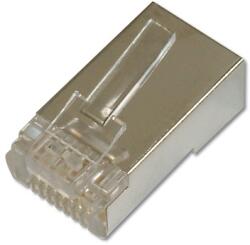 ASSMANN CAT5e árnyékolt 8P8C RJ45 Pass through átmenő moduláris dugó 100db/csomag A-MO 8/8 SRS (A-MO 8/8 SRS)