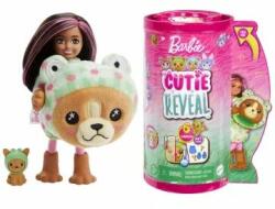 Mattel Barbie Chelsea Cutie Reveal: Meglepetés baba, plüss a plüssben széria - béka-kutyus