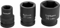 Fortum gépi (impakt) dugófej 3/4", 55mm, L 70 mm, feketített, FORTUM