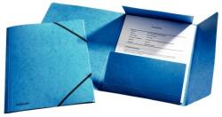 Esselte Gumis mappa, 15 mm, prespán, A4, ESSELTE "Rainbow", kék 26595 (26595)