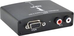 LINDY Konverter VGA, HDMI és audio 38165 (38165)