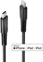 Lindy 0.5m Reinforced USB Type C to Lightning kábel 31285 (31285)
