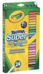 Crayola Crayola: Lemosható, vékonyhegyű filctoll készlet, 24 db-os