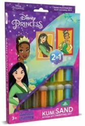 Red Castle Disney hercegnők: 2 az 1-ben homokkép készítő szett - Mulan és Tiana