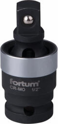 Fortum csuklós adapter, impakt 1/2" dugókulcsok gépi befogásához, 1/2" gépi befogás, CrMo