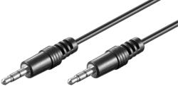 Goobay AUX audio csatlakozó kábel, 3, 5 mm-es sztereó, CU 51659 (51659)