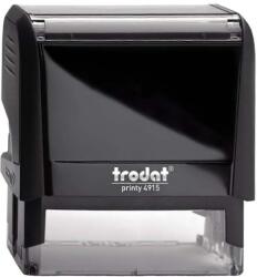 TRODAT Bélyegző TRODAT Printy 4.0 4915 fekete ház fekete párna 4915/F (4915/F)