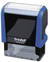 TRODAT Bélyegző TRODAT Printy 4.0 4912 égkék ház fekete párna 4912K/F (4912K/F)