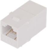 NIKOMAX Toldó, Coupler RJ45-RJ45, CAT6, patch panel kompatibilis, fehér NMC-KJUE55C-WT (NMC-KJUE55C-WT)