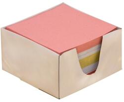  9x9x4, 5cm dobozos színes kockatömb P1131-0495 (P1131-0495)