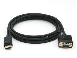 Equip Kábel - 119338 (DisplayPort to VGA, apa/apa, 2m) (119338) - pcx