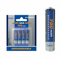 Somogyi Elektronic akkumulátor AAA 700mAh Ni-Mh 4db/bliszter (M 700AAA) (M 700AAA)