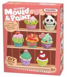Man Yuk Toys Csináld magad hűtőmágnes készítő szett - Muffin