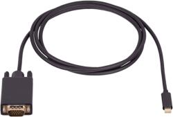 Akyga USB type C / VGA kábel, 1.5m - AK-AV-17 (AK-AV-17)
