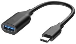 Gigapack Adapter kábel (USB aljzat - Type-C, OTG) FEKETE GP-125676 (GP-125676)