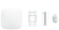 Ajax Systems AjaxStarterKitPlusWH fehér vezetéknélküli riasztó szett 20290 (20290)