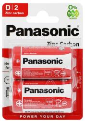 Panasonic tartós elem (D/góliát, R20, 1.5V, cink-mangán) 2db/csomag R20RZ-2BP (R20RZ-2BP)