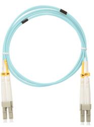 NIKOMAX Optikai patch kábel SC - SC, MM 50/125, duplex, 2m, aqua NMF-PC2M3C2-SCU-SCU-002 (NMF-PC2M3C2-SCU-SCU-002)