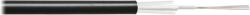 NIKOMAX Optikai kábel, beltéri és kültéri, SM 9/125 OS2, 4 szálas, Uni Loose Tube, PE (FCA) NKL-F-004S2G-01B-BK (NKL-F-004S2G-01B-BK)