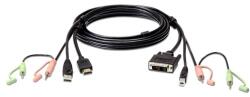 ATEN KVM Kábel USB HDMI - DVI, 1, 8m - 2L-7D02DH (2L-7D02DH)