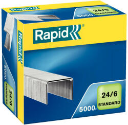 RAPID Standard 24/6 tűzőkapocs 5000db (24859800) Rapid24859800 (Rapid24859800)