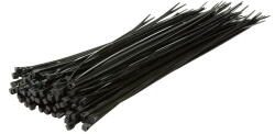 LogiLink Kábelkötegelő, PA66, 100 db, fekete - pcx - 1 190 Ft