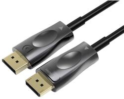 PremiumCord kábel Optikai DisplayPort - DisplayPort, 8K30Hz, v1.4, M/M, 20m, fekete KPORT6-20 (KPORT6-20)
