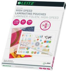 LEITZ 74300002 MELEGLAMINÁLÓ FÓLIA, 125 MIKRON, A4, FÉNYES (74300002) - pcx