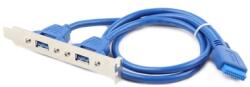 Gembird Cablexpert USB 3.0 kivezetés alaplaphoz (CC-USB3-RECEPTACLE) (CC-USB3-RECEPTACLE)