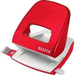 Leitz Lyukasztó, kétlyukú, 30 lap, LEITZ "Nexxt Wow", piros 50081026 (50081026)