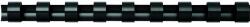 APEX 8mm 100db-os 21-40lapos fekete műanyag spirál 6200301 (6200301)