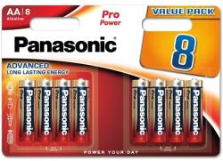 Panasonic LR6PPG/8BW 1, 5V AA/ceruza tartós alkáli elem 8 db/csomag LR6PPG-8BW (LR6PPG-8BW)