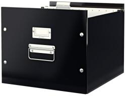 LEITZ Irattároló doboz, függőmappának, LEITZ "Click&Store", fekete 60460095 (60460095)
