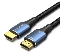 Vention HDMI/M - HDMI/M (8K, alu, kék), 1, 5m, kábel