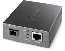 TP-Link Optikai Media Konverter WDM 100(réz)-100FX(SC) Single mód, FC111A-20 (FC111A-20)