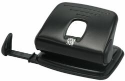 SAX Lyukasztó, kétlyukú, 15 lap, SAX "318", fekete 3278 (3278)